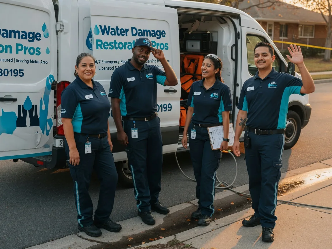 Water Damage Restoration company in Dennis, TX